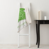 Couverture Sherpa Green Festif Arbre de Noël Sherpa Blanket (En situation)