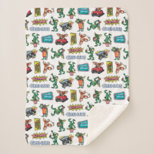 Couverture Sherpa Gremlins™ Autocollants Drôle de Motif