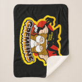 Couverture Sherpa Gremlins | Gizmo Stripe (Devant)