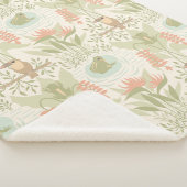 Couverture Sherpa Grenouilles et oiseaux de la jungle douce (3/4)