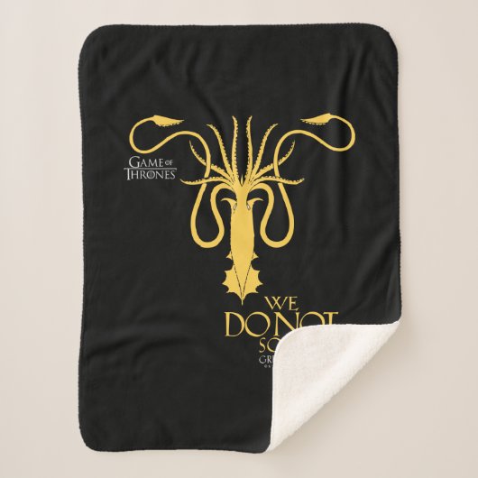 Couverture Sherpa Greyjoy Sigil - Nous ne semons pas (Devant)