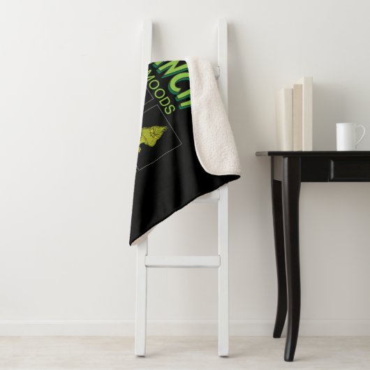 Couverture Sherpa Grille | Graphique Modes (En situation)
