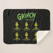 Couverture Sherpa Grille | Graphique Modes (Devant (Horizontal))