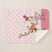 Couverture Sherpa Grille | Max & Cindy Lou Qui (Devant (Horizontal))
