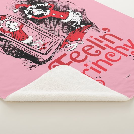 Couverture Sherpa Grille | Sentiment Grinchy (3/4)