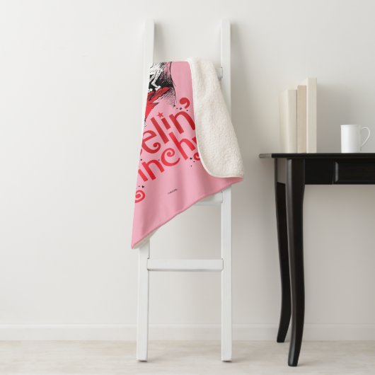 Couverture Sherpa Grille | Sentiment Grinchy (En situation)