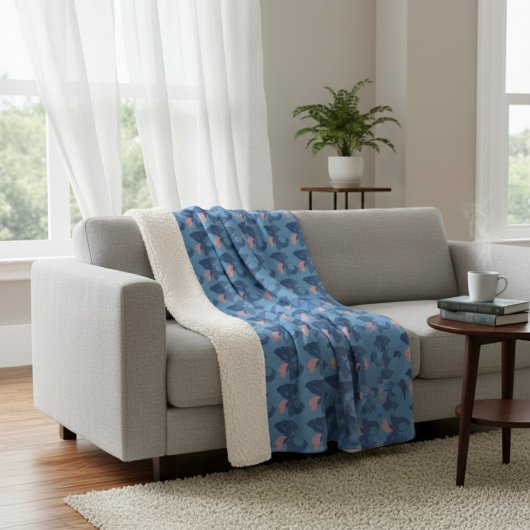 Couverture Sherpa Grille Sherpa Blanket