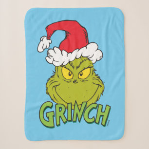 Couverture Sherpa Grinch Classique Méchant ou Gentil