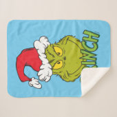 Couverture Sherpa Grinch Classique | Méchant ou Gentil (Devant (Horizontal))