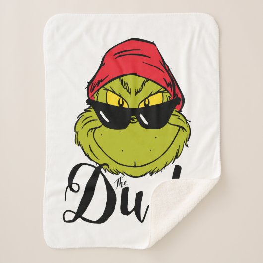 Couverture Sherpa Grinch | Le Mec (Devant)