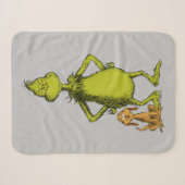 Couverture Sherpa Grinch | Max & Grinch posture (Devant (Horizontal))
