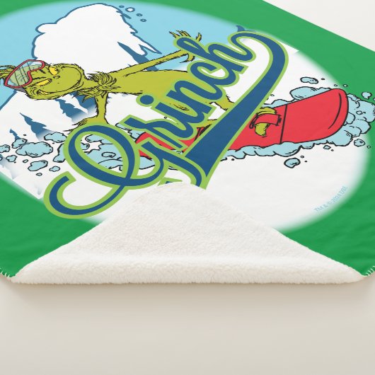 Couverture Sherpa Grinch Snowboard (3/4)