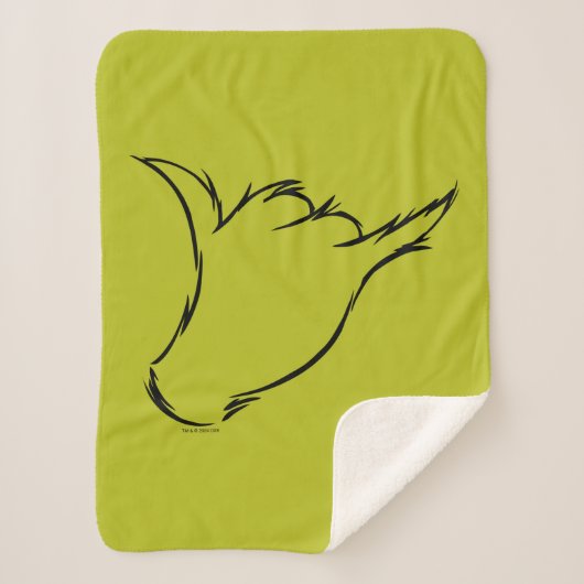 Couverture Sherpa Grinch | T-Shirt Machine Méchante (Devant)