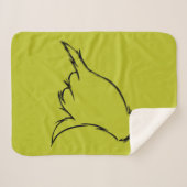 Couverture Sherpa Grinch | T-Shirt Machine Méchante (Devant (Horizontal))