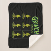 Couverture Sherpa Grinch | Tableau d'humeurs (Devant)