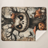 Couverture Sherpa Grinning Grove - Où les ombres sourient (Devant (Horizontal))