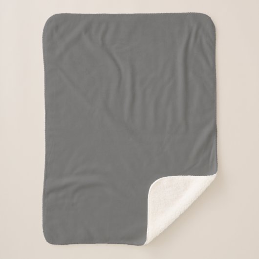 Couverture Sherpa GrisDim (Devant)