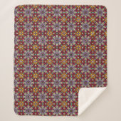 Couverture Sherpa Groovy Heavenly Flower Power (Devant)