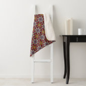 Couverture Sherpa Groovy Heavenly Flower Power (En situation)