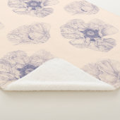 Couverture Sherpa Gros Pavot Botanique (3/4)