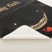 Couverture Sherpa Gros requin foncé (3/4)