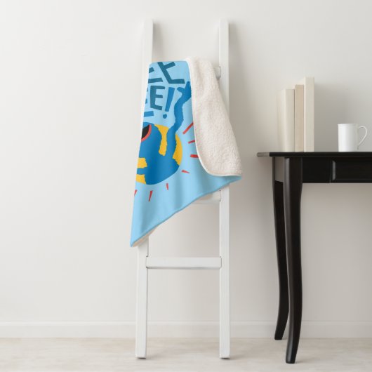 Couverture Sherpa Grover Hello (En situation)