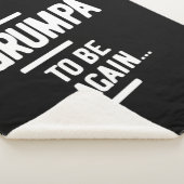 Couverture Sherpa Grumpa sera de nouveau | Cadeau grand-père (3/4)
