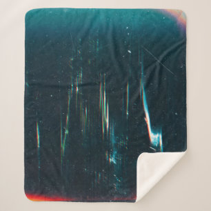 Couverture Sherpa Grunge arrière - plan abstrait. Écran endommagé. O