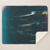 Couverture Sherpa Grunge arrière - plan abstrait. Écran endommagé. O (Devant (Horizontal))