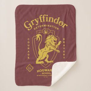 Couverture Sherpa GRYFFINDOR™ Détermination Courage Bravoure Armoiri