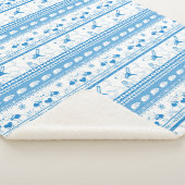 Couverture Sherpa Guide Chien Tale Labs Motif - Bleu - (3/4)