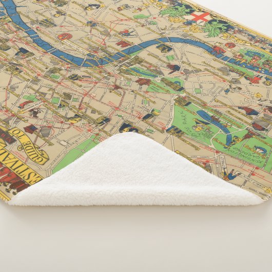 Couverture Sherpa Guide vintage De Londres (3/4)