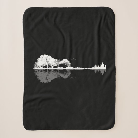 Couverture Sherpa Guitare naturelle (Devant)