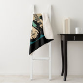 Couverture Sherpa Guitare rétro (En situation)