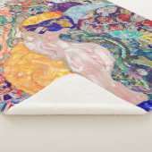 Couverture Sherpa Gustav Klimt - Bébé / Berceau (3/4)