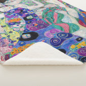 Couverture Sherpa Gustav Klimt - La Vierge (3/4)