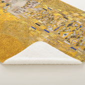 Couverture Sherpa Gustav Klimt - Portrait d'Adele Bloch-Bauer I (3/4)