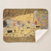Couverture Sherpa Gustav Klimt | The Kiss, 1907-08 (Devant (Horizontal))