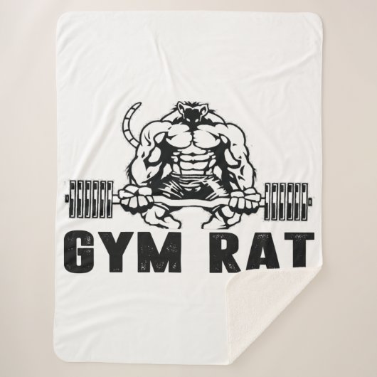 Couverture Sherpa Gym Rat (Devant)