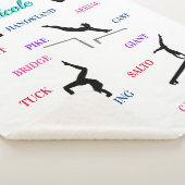 Couverture Sherpa Gymnastique Compétences Typographie (3/4)