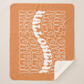 Couverture Sherpa Halloween (Devant)