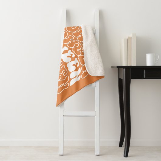 Couverture Sherpa Halloween (En situation)