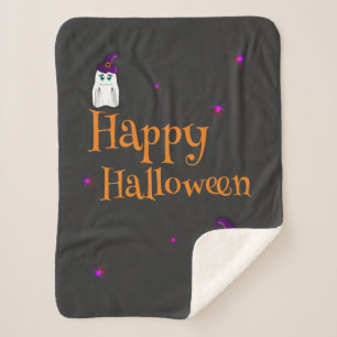 Couverture Sherpa Halloween