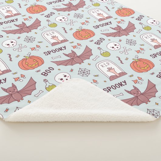 Couverture Sherpa Halloween (3/4)