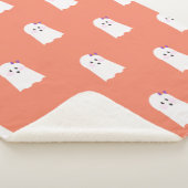 Couverture Sherpa Halloween adorables petites filles fantômes (3/4)