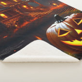 Couverture Sherpa Halloween/Citrouille/Automne (3/4)