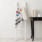 Couverture Sherpa Halloween fille sorcière mignonne Whimsical (En situation)