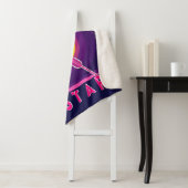 Couverture Sherpa Halloween Star Goggles 31 UK Mic Octobre Citrouill (En situation)