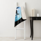 Couverture Sherpa Halloween Witch (En situation)