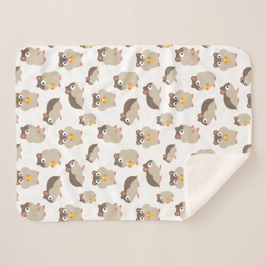 Couverture Sherpa Hamster (Devant (Horizontal))